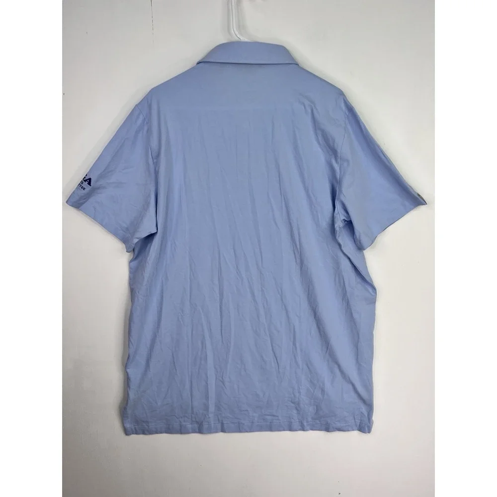 Polo Golf Ralph Lauren Shirt Mens XL Blue Stretch Isle Performance PGA Rules NWT